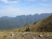 По билото след връх Гаоджан - On the summit after Gaozhang peak