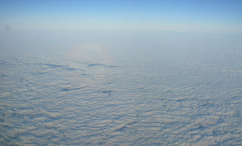 somewhere over the clouds