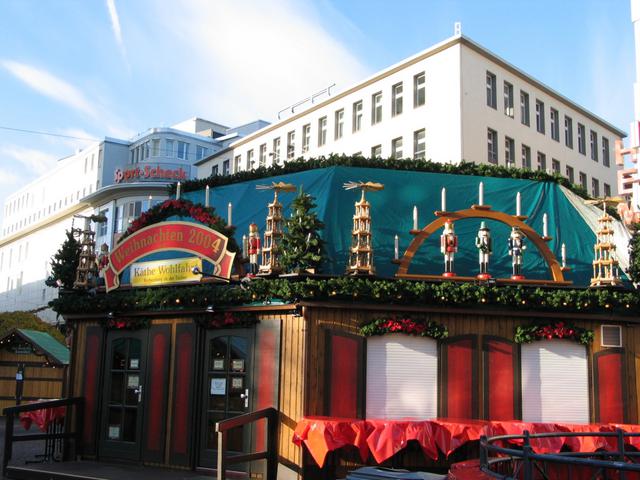at the Christmas market