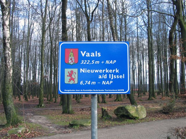 the highest point of the Netherlands - Vaals
