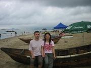 Yangxi- beach-me and YingYing-02