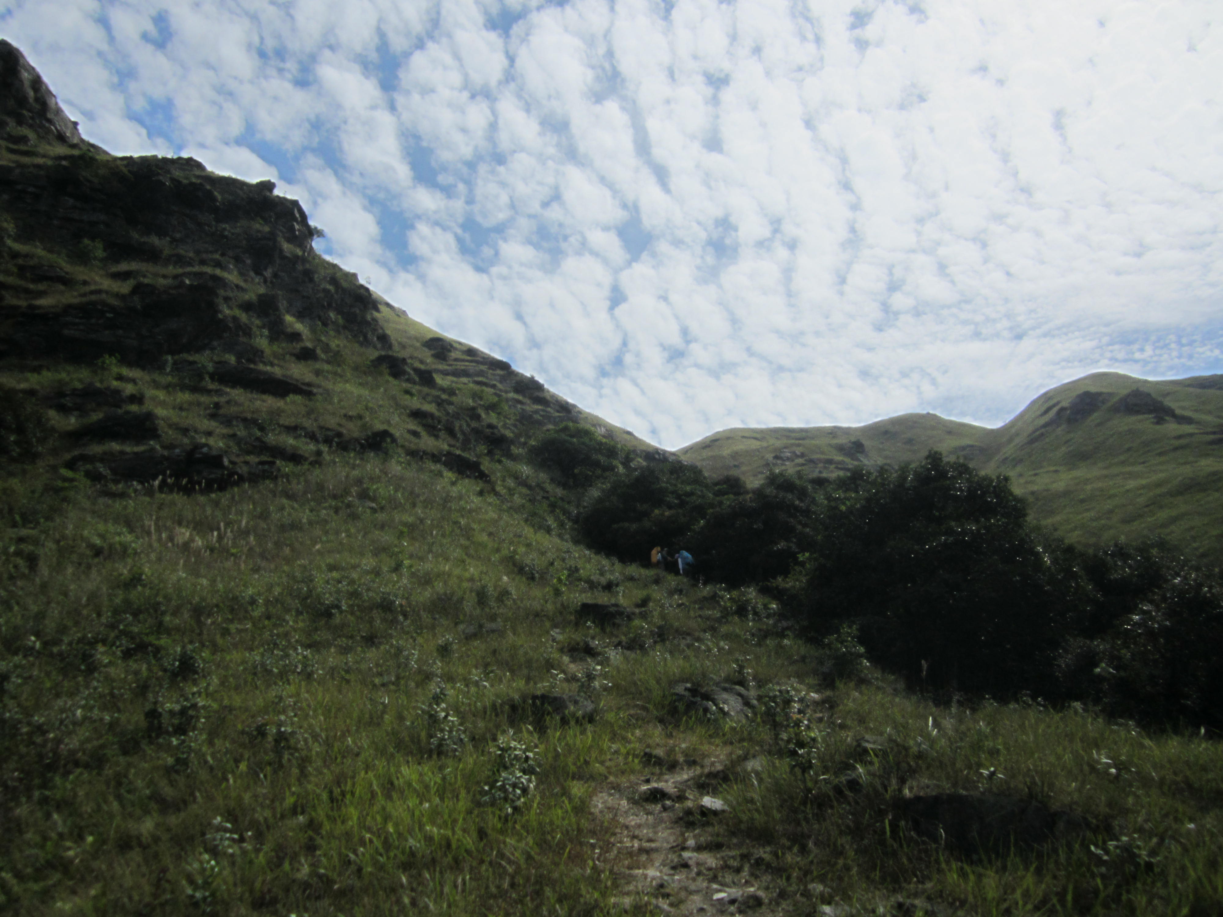 Нагоре към връх Гаоджан - Up to Gaozhang peak