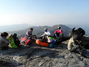 На връх Луоръ, част от групата - At Luori peak, part of the group