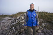 На връх Чуанди Динг, сутринта, аз - At Chuandi Ding peak, morning, me