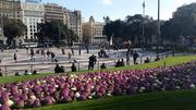 La plaça catalunya