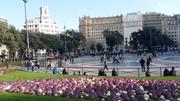 La plaça catalunya