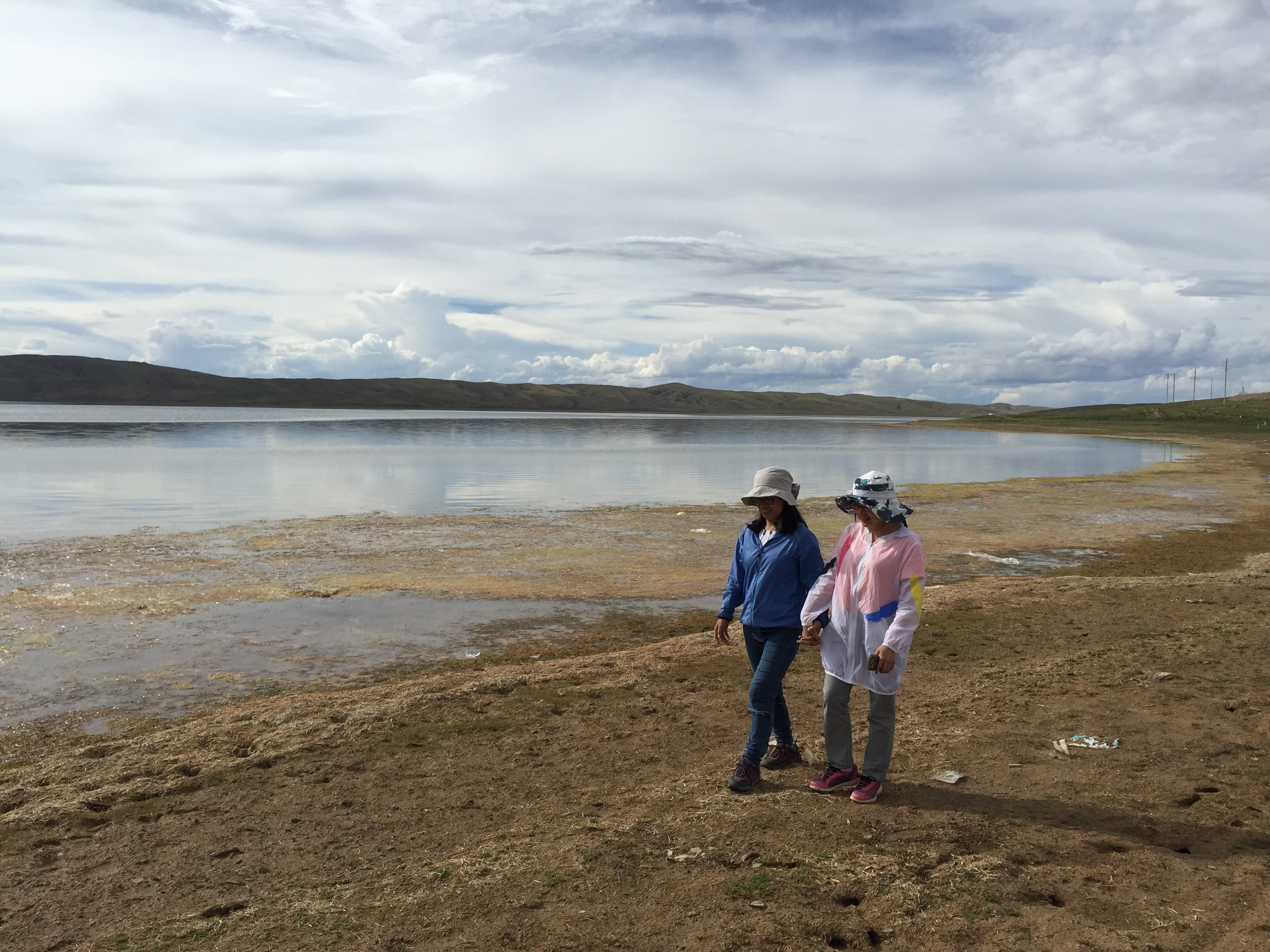 По пътя от Yushu (玉树，ཡུལ་ཤུལ་གྲོང་ཁྱེར།) до Madoi (玛多，རྨ་སྟོད་རྫོང), езерото Xing Xing Hai (星星海), на 4350 м височина