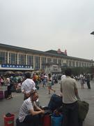 Сиан (Xi'an, 西安), на гарата, за влака обратно към Гуанджоу