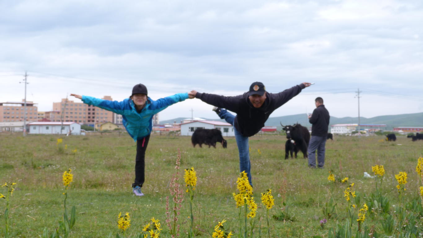 August 6: Zoige grasslands (若尔盖, མཛོད་དགེ་)，3410 m altitude Август 6: Степите Зойге (若尔盖, མཛོད་དགེ་), 3410 м височина