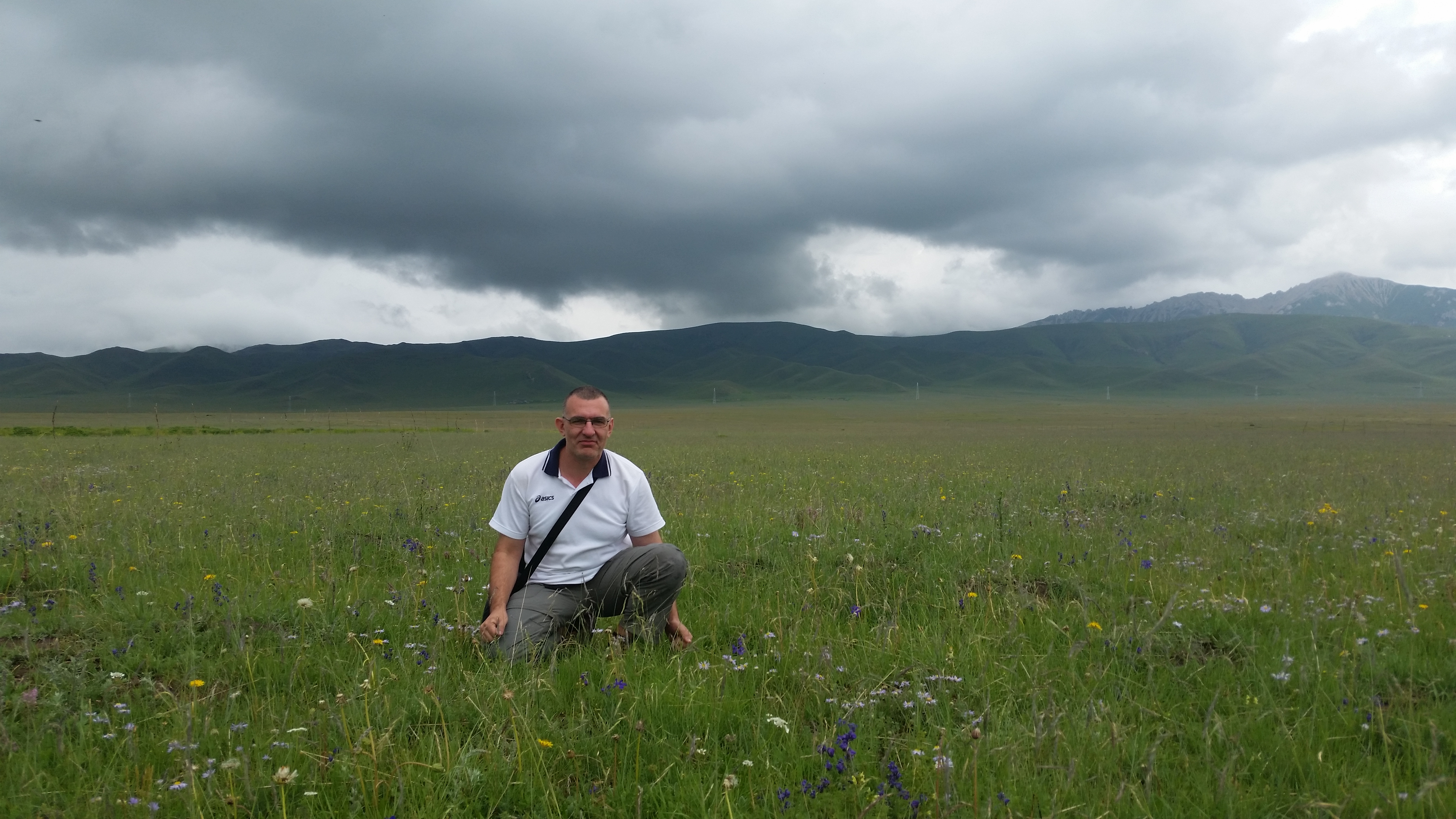 August 6: Zoige grasslands (若尔盖, མཛོད་དགེ་)，3430 m altitude Август 6: Степите Зойге (若尔盖, མཛོད་དགེ་), 3430 м височина