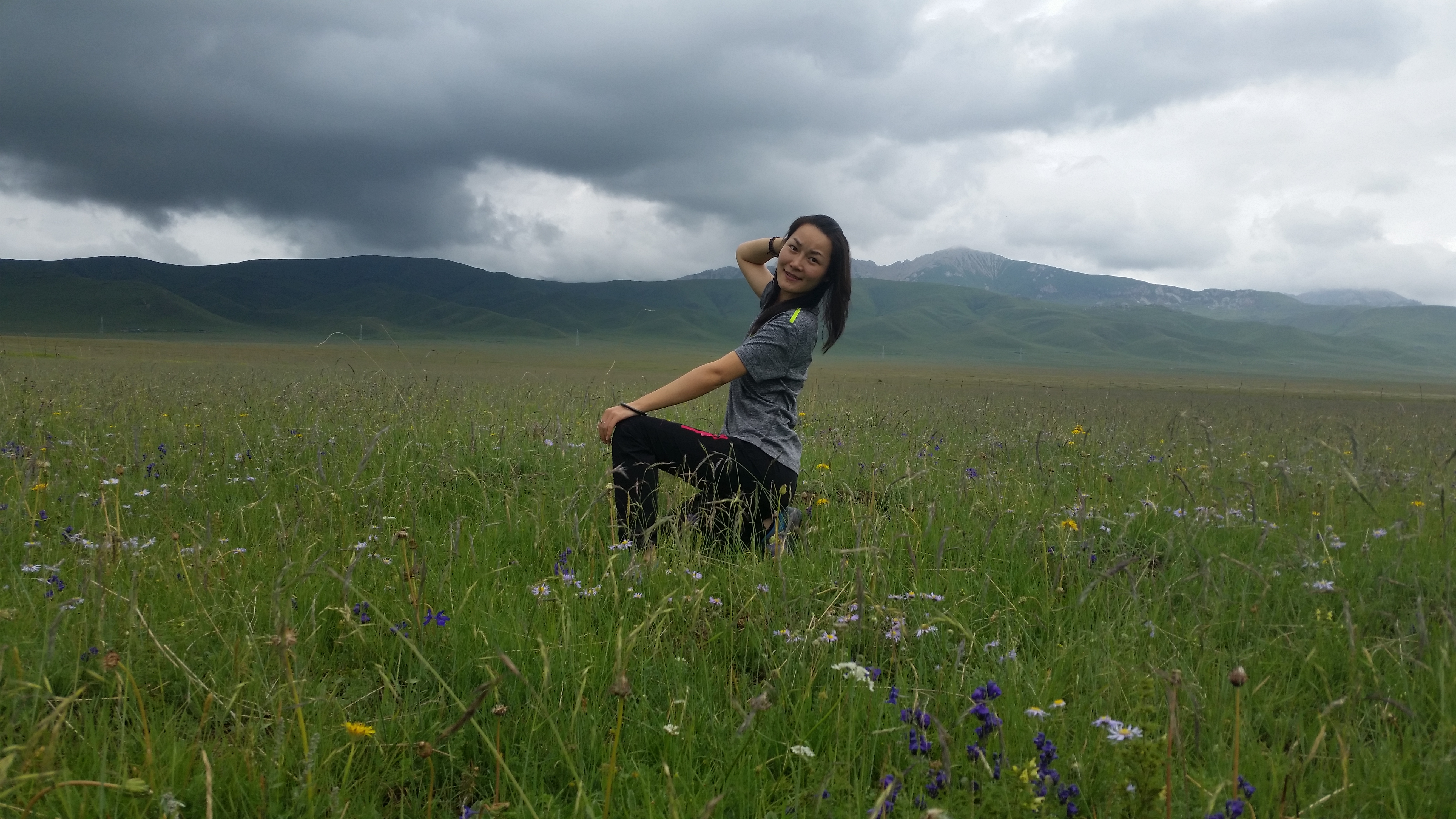 20170806_142456August 6: Zoige grasslands (若尔盖, མཛོད་དགེ་)，3430 m altitude Август 6: Степите Зойге (若尔盖, མཛོད་དགེ་), 3430 м висо