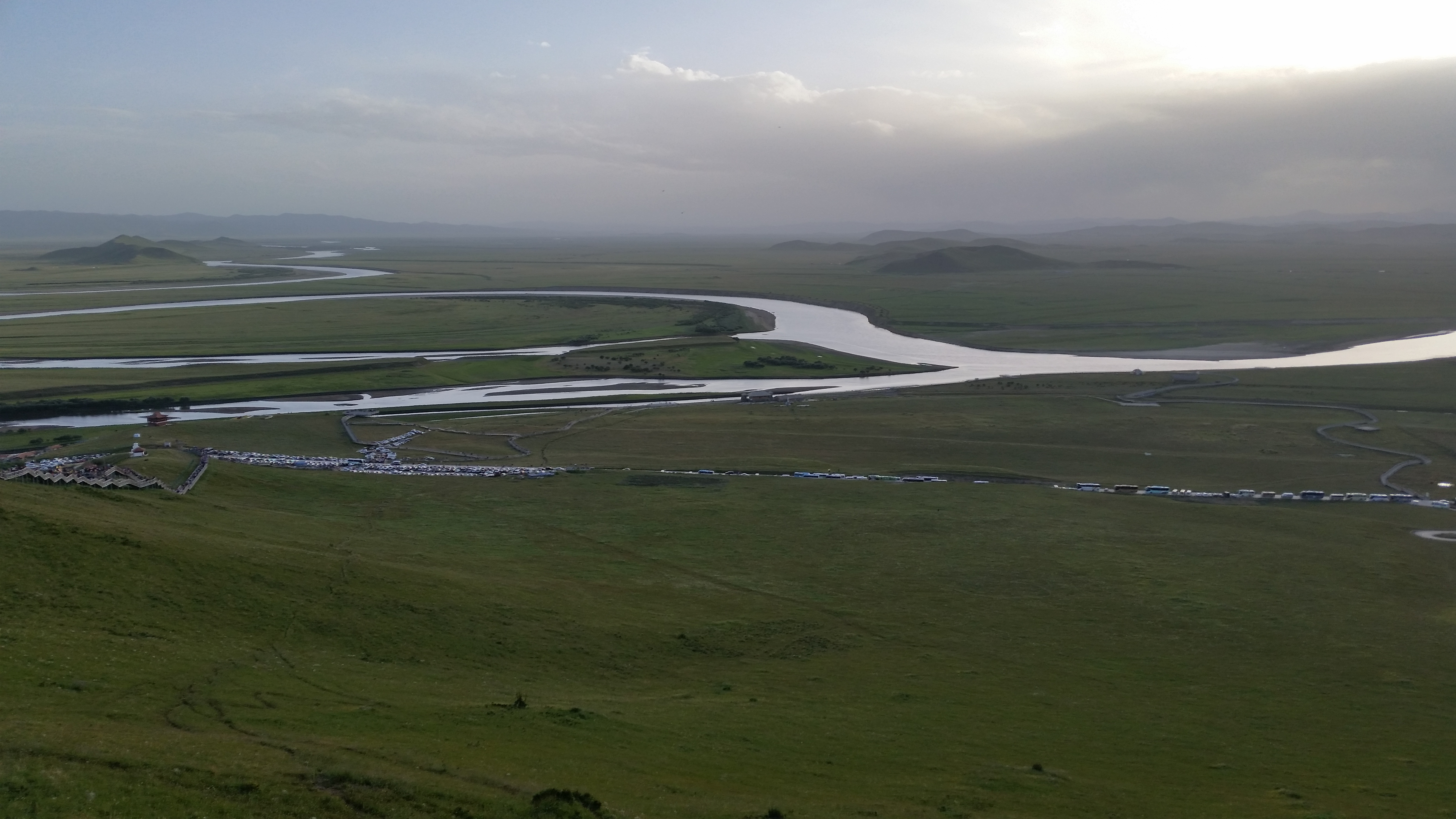 August 8: Tanggor (唐克）,Yellow and Black river joint, 3580 m altitude Август 8: Тангор (唐克）, сливането на Жълтата и Черната река,