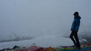 August 11: Amnye Machen (阿尼玛卿, ཨ་མྱིས་རྨ་ཆེན།）, Drakde La pass, 4610 m altitude Август 11: Амне Мачин (阿尼玛卿, ཨ་མྱིས་རྨ་ཆེན།）, на