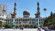 August 13: Xining (西宁）, Dongguan mosque 2180 m altitude,  Август 13: Сининг (西宁）, джамията Донгуан, 2180 м височина