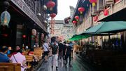 August 16:Chengdu (成都）, 460 m altitude， Jin Li ancient street (锦里古街) Август 16: Чънду  (成都）, 460 м височина, старинна улица Джин