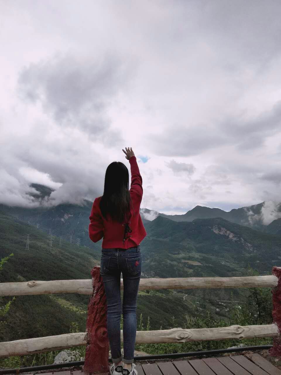 August 19: From Ya'an (雅安）to Luding (泸定）, 2180 m altitude, panoramic terrace Август 19: От Яан (雅安）към Лудинг (泸定）, 2180 м височ