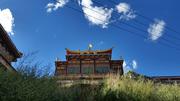 August 21: Drango (炉霍,བྲག་འགོ), 3230 m altitude, Shouling monastery Август 21: Дранго (炉霍,བྲག་འགོ), 3230 м височина, манастир Шо