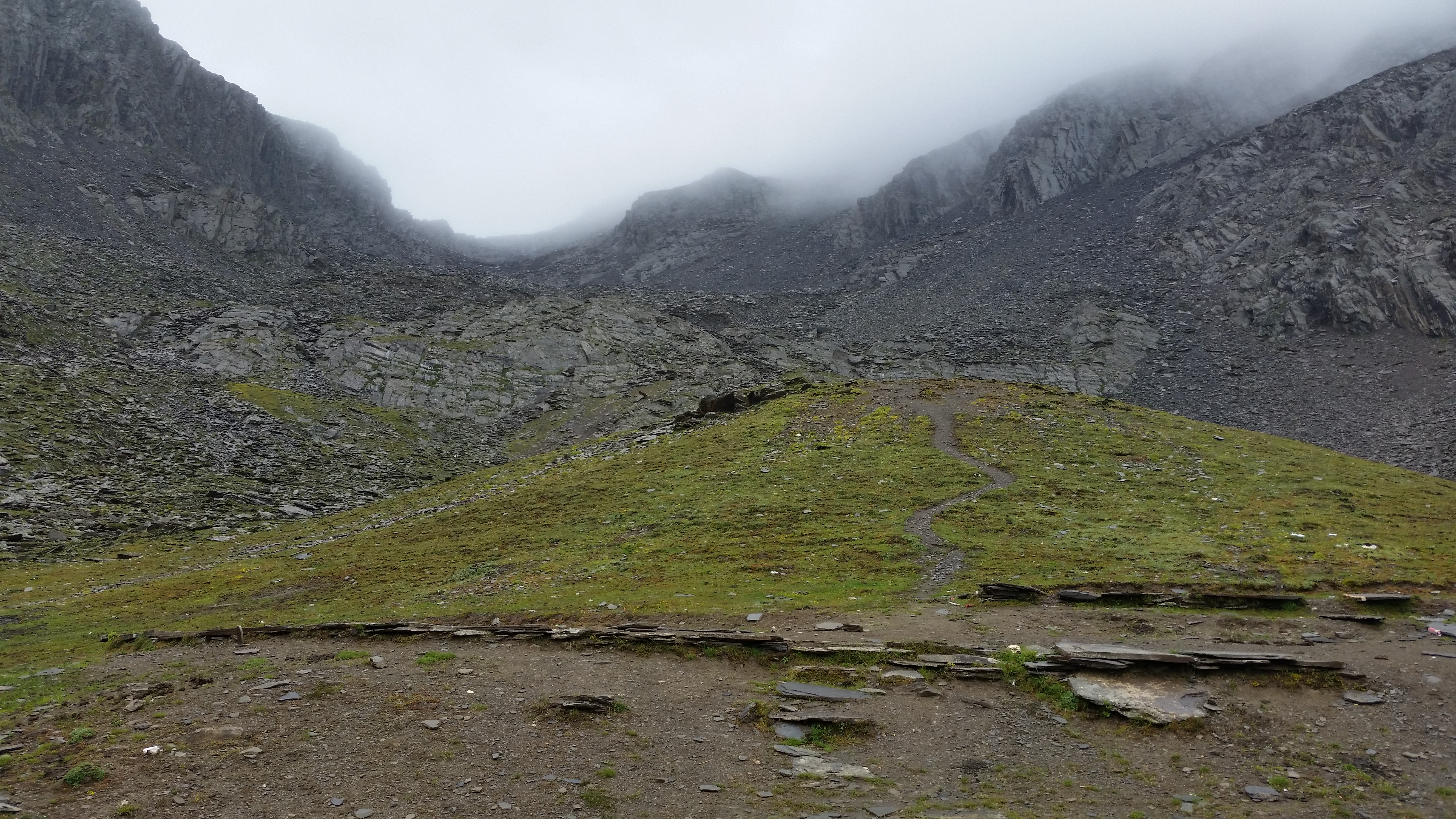 August 25: Mt. Four Sisters (Siguniang, 四姑娘山）, 4450 m altitude, in the circus Август 25: Планината Четирите сестри (Siguniang, 四