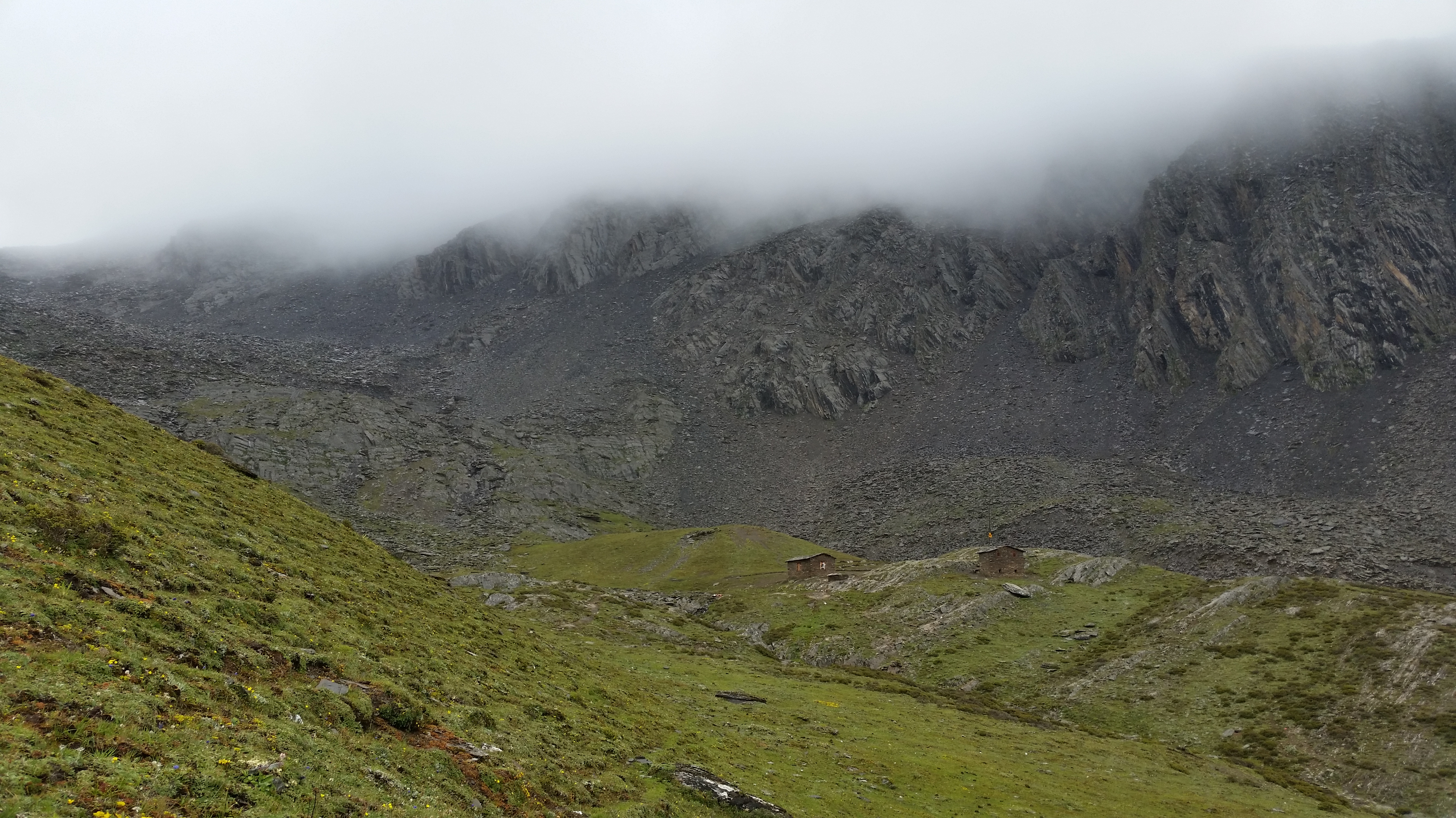 August 25: Mt. Four Sisters (Siguniang, 四姑娘山）, 4450 m altitude, in the circus Август 25: Планината Четирите сестри (Siguniang, 四