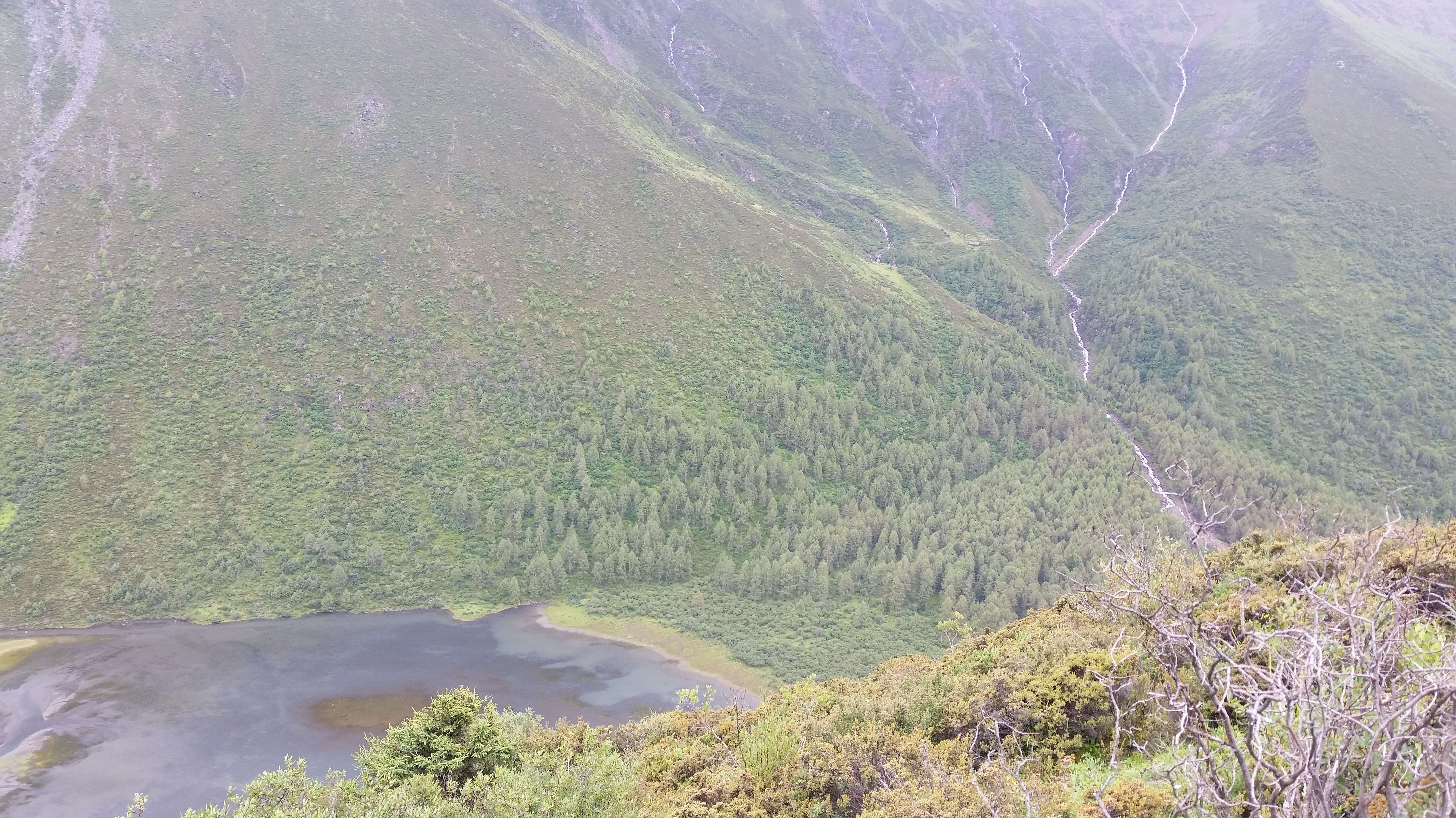 August 25: Mt. Four Sisters (Siguniang, 四姑娘山）, 4070 m altitude, to Haizigou valley  Август 25: Планината Четирите сестри (Siguni