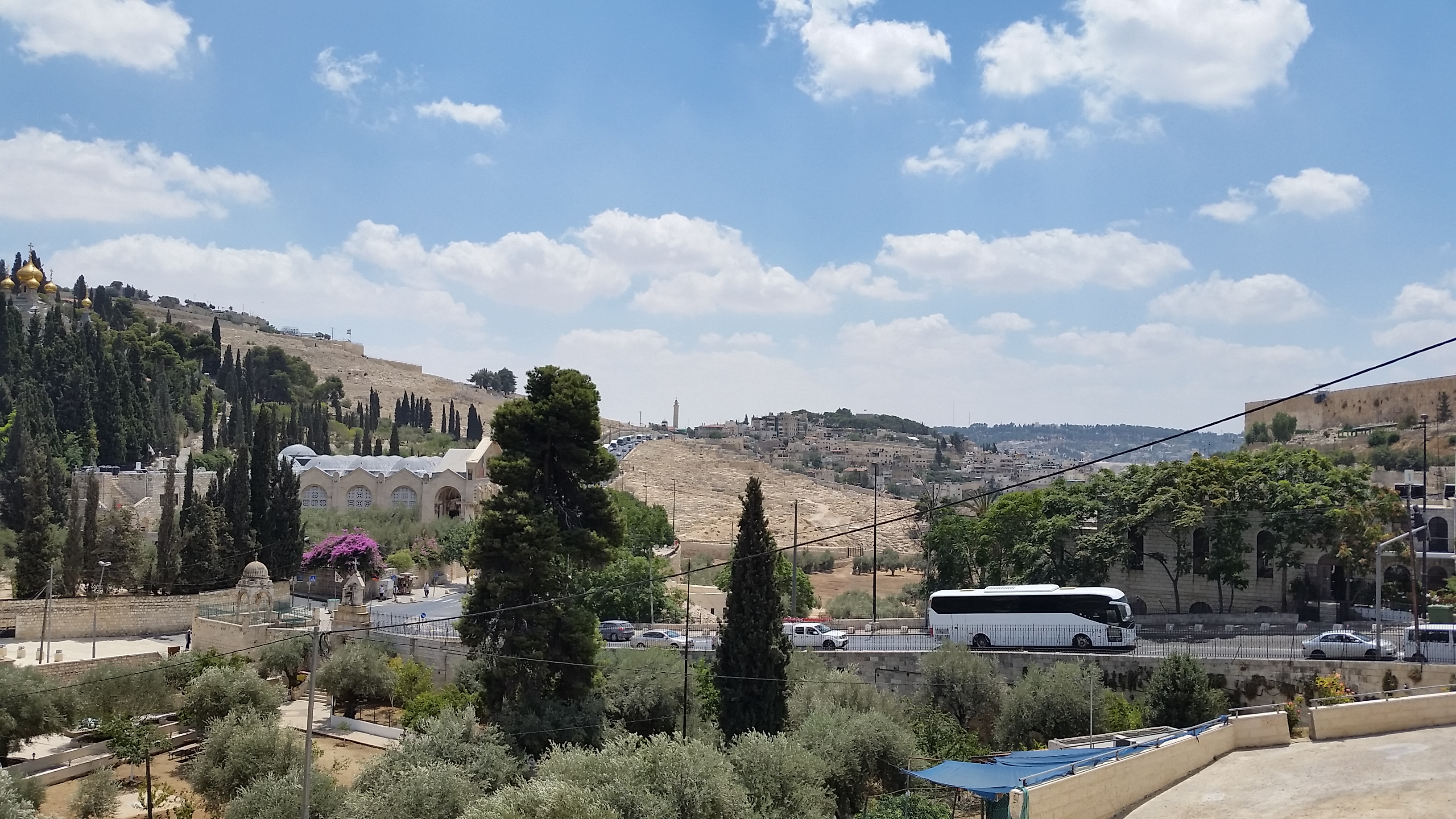 Jerusalem- from East (Lion) gate to Gethsemane and Mount of Olives
Йерусалем- от Източната (Лъвова) порта към Гетсимания и Елео