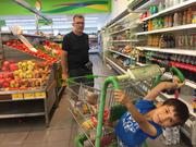 Jerusalem- in a supermarket
Йерусалим- в супермаркет